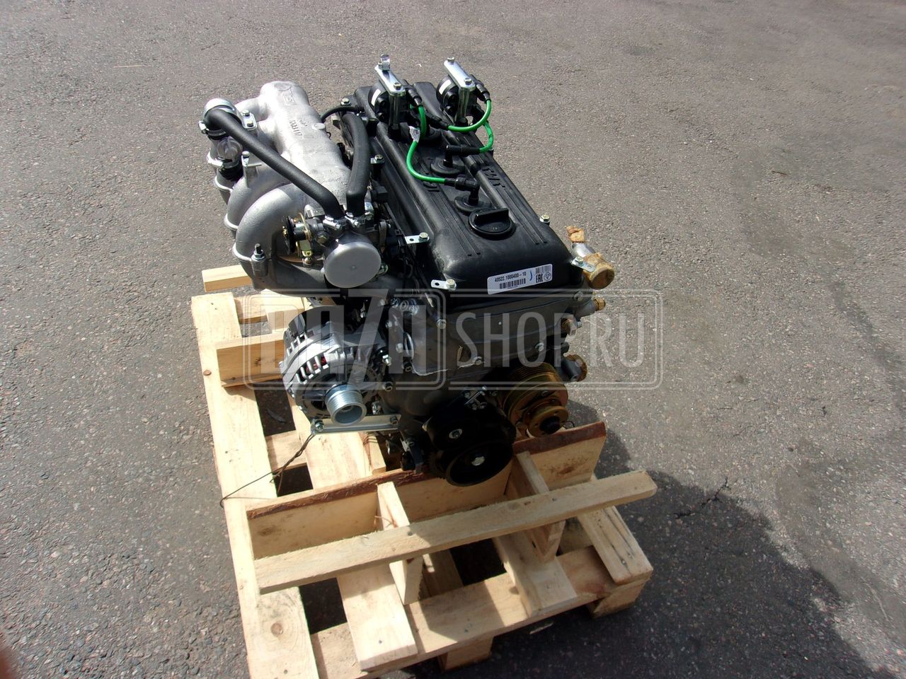 Двигатель ЗМЗ-40522 АИ-92 ГАЗ-3302, 2705, 2752, 3221, инжект. Евро-2 (без ремня; 152 л.с.) / 40522.1000400-10 (40522.4620000)
